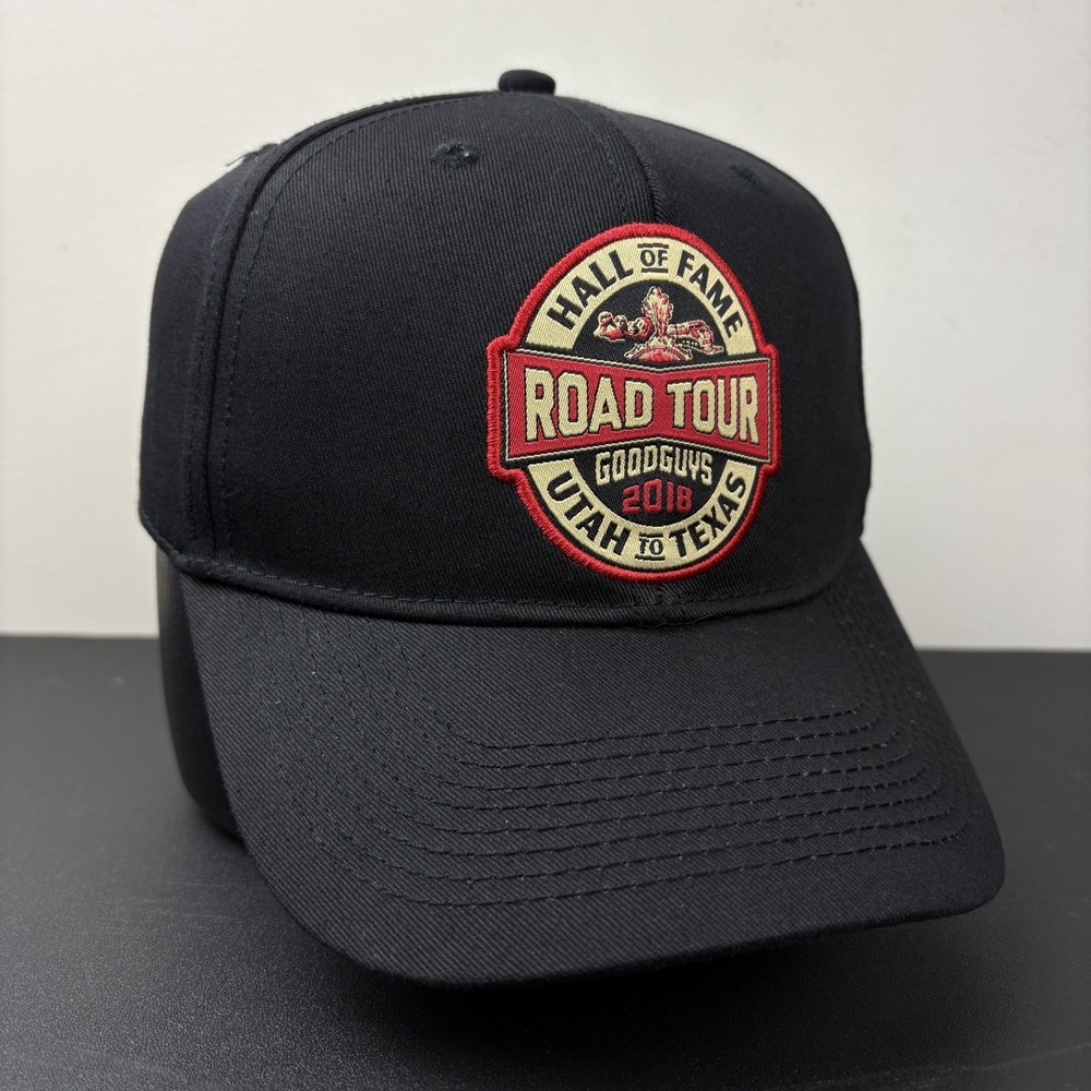 Goodguys Hall of Fame Road Tour 2018 Snapback Hat Black Utah Texas Hot Rod Cap